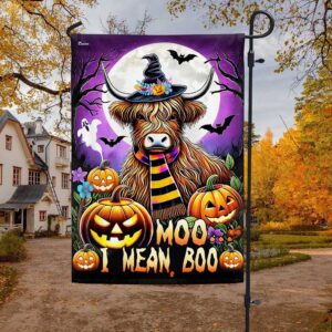 Highland Cow Halloween Moo I Mean Boo Flag Halloween Flag Halloween Garden Flags Halloween House Flags 4 incthi.jpg