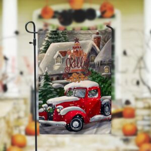 Holly Jolly Christmas Garden FlagXmas, Garden Flags,…