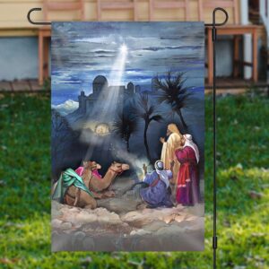 Holy Light Camel Person Paint Christmas Garden…