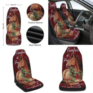 Horse Christmas Comfort And Joy Seat Cover Cars Christmas Car Seat Cover Car Seat Cover 2 xyptsx.jpg