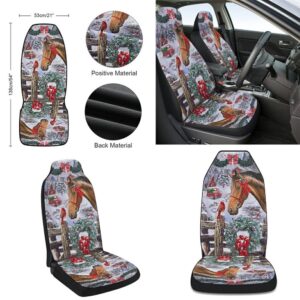 Horse Christmas Snow Seat Cover Cars Christmas Car Seat Cover Car Seat Cover 2 zcomls.jpg