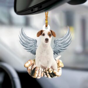 Jack Russell Terrier Angel Dog Memorial Ornament,…