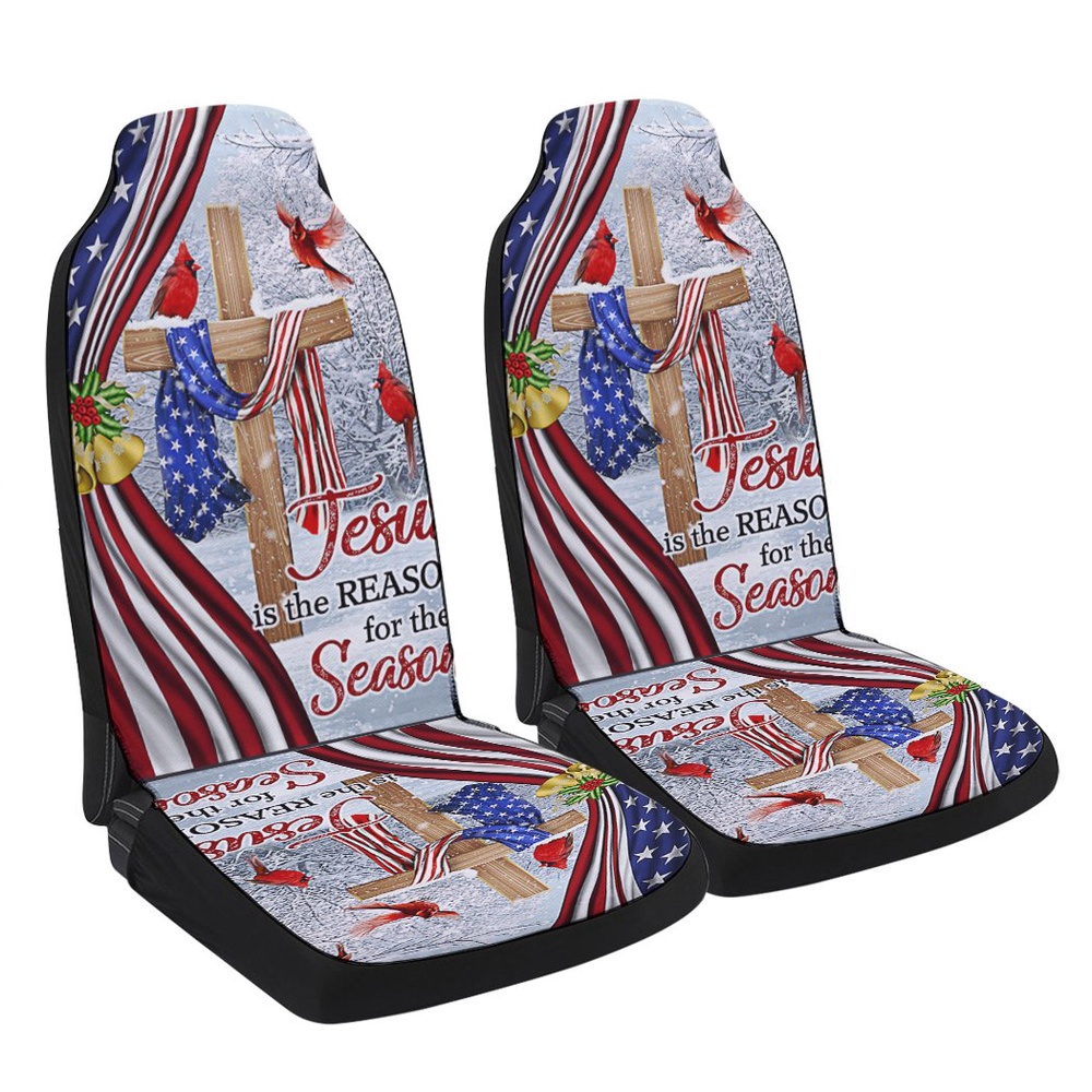 Jesus Christ Cross Jesus is The Reason for Season Christmas Seat Cover Cars, Christmas Car Seat Cover, Car Seat Cover Jesus Christ Cross Jesus is The Reason for Season Christmas Seat Cover Cars, Christmas Car Seat Cover, Car Seat Cover