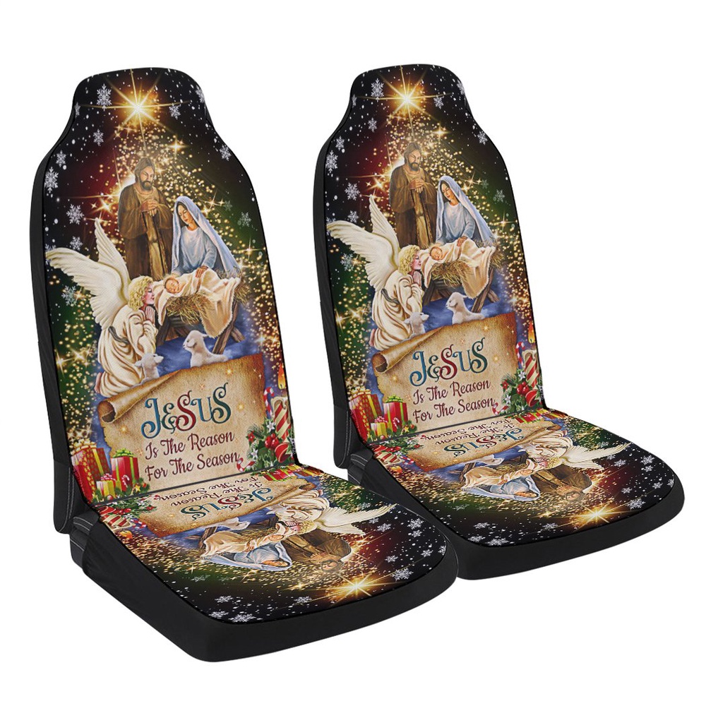 Jesus Christmas Seat Cover Cars, Christmas Car Seat Cover, Car Seat Cover