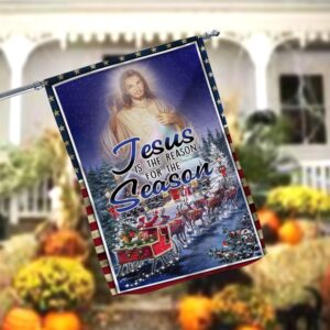 Jesus Is The Reason For The Christmas Season Garden FlagXmas Garden Flags Outdoor Xmas Flags Christmas Flag Outdoor 2 lbnkpk.jpg
