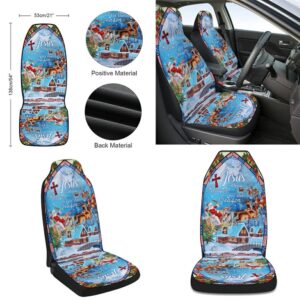 Jesus Is The Reason For The Christmas Season Seat Cover Cars Christmas Car Seat Cover Car Seat Cover 2 g9pcva.jpg