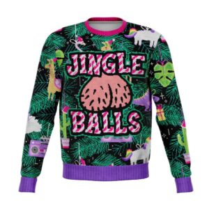 Jingle Ball Christmas Ugly Sweater, Christmas Sweater,…