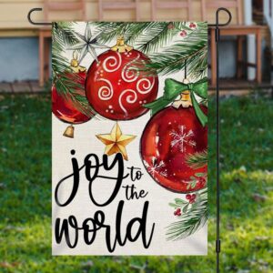 Joy To The World Light Leaves Christmas…