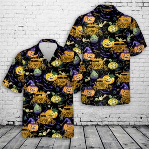 Jp Spooky Halloween Hawaiian Shirt, Halloween Hawaiian…