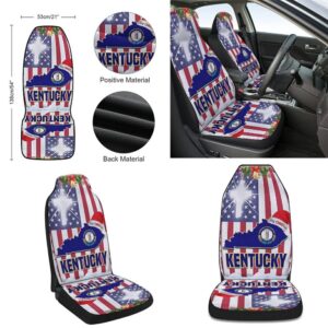 Kentucky God Bless Christmas Seat Cover Cars Christmas Car Seat Cover Car Seat Cover 2 q6kpka.jpg