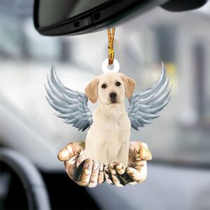 Labrador Retriever Angel Dog Memorial Ornament, Christmas…