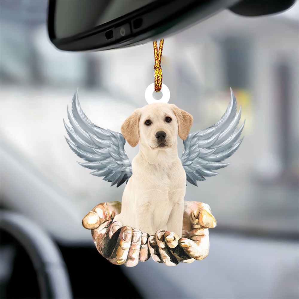 Labrador Retriever Angel Dog Memorial Ornament, Christmas Ornament, Dog Ornament, Xmas Dog Ornaments