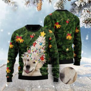 Labrador Retriever Noel Tree Ugly Christmas Sweater,…