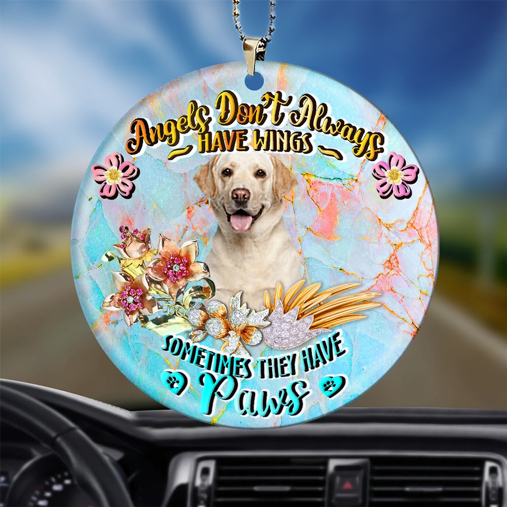 Labrador Retriever Sometimes They Have Paws Ornament, Christmas Ornament, Dog Ornament, Xmas Dog Ornaments Labrador Retriever Sometimes They Have Paws Ornament, Christmas Ornament, Dog Ornament, Xmas Dog Ornaments