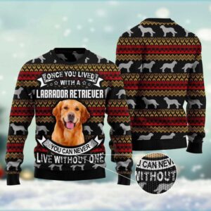 Labrador Retriever Ugly Christmas Sweater, Dog Ugly…