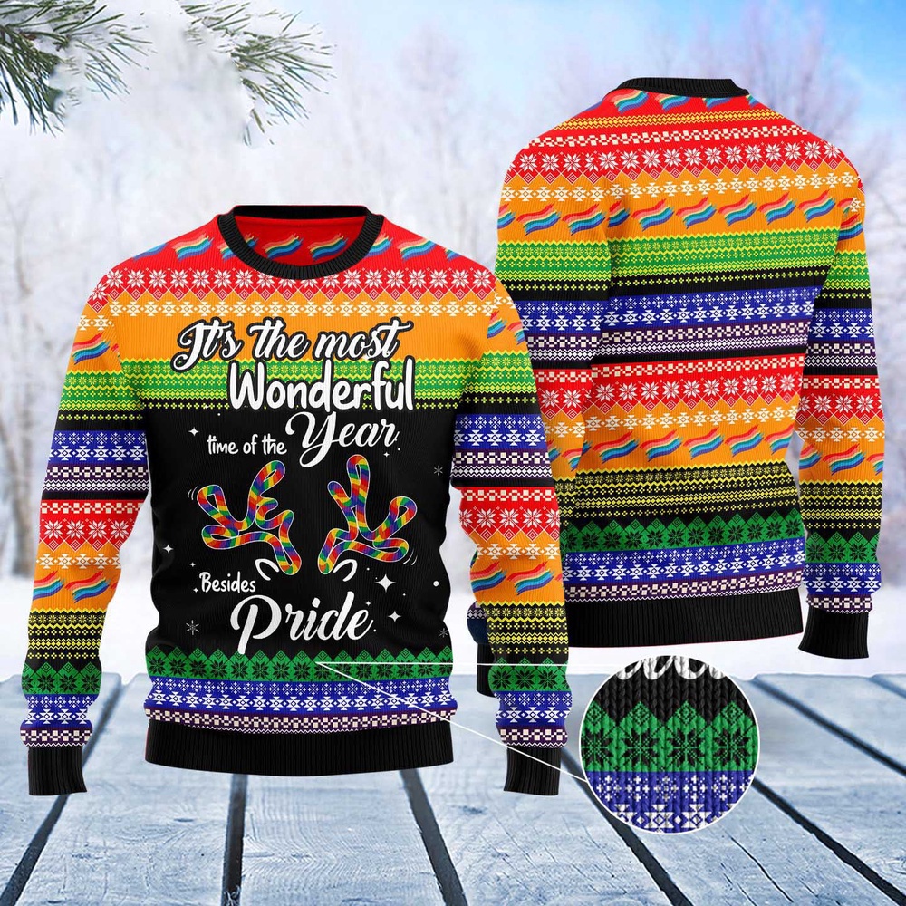 Lgbt Beside Pride Ugly Christmas Sweater, Christmas Sweater, Ugly Sweater, Funny Xmas Sweaters Lgbt Beside Pride Ugly Christmas Sweater, Christmas Sweater, Ugly Sweater, Funny Xmas Sweaters