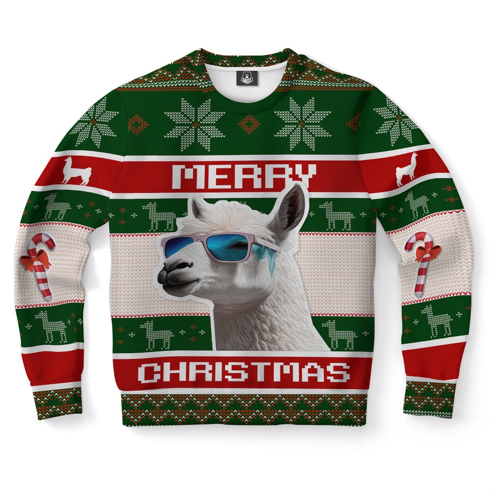 Llama Ugly Christmas Sweater, Christmas Sweater, Ugly Sweater, Funny Xmas Sweaters Llama Ugly Christmas Sweater, Christmas Sweater, Ugly Sweater, Funny Xmas Sweaters