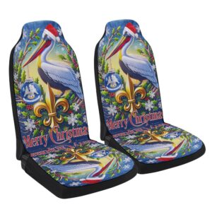 Louisiana Pelican Christmas Seat Cover Cars, Christmas…
