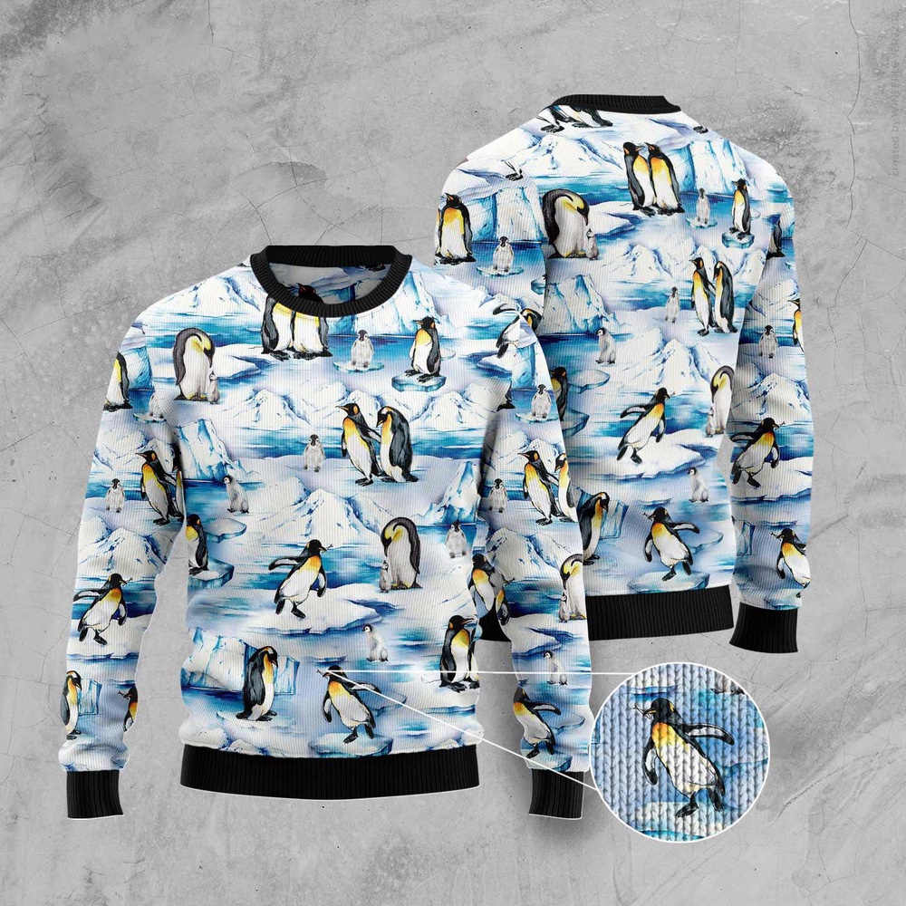 Lovely Penguin North Pole Ugly Christmas Sweater, Christmas Sweater, Ugly Sweater, Funny Xmas Sweaters Lovely Penguin North Pole Ugly Christmas Sweater, Christmas Sweater, Ugly Sweater, Funny Xmas Sweaters