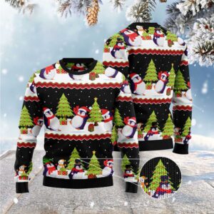 Lovely Penguin Ugly Christmas Sweater, Christmas Sweater,…