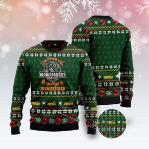 Mamasaurus Ugly Christmas Sweater, Christmas Sweater, Ugly…