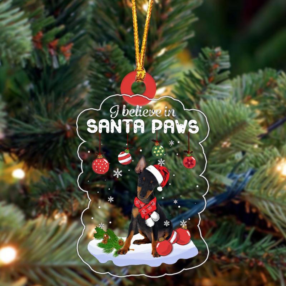 Manchester-Terrier Christmas Ornament, Christmas Ornament, Dog Ornament, Xmas Dog Ornaments Manchester-Terrier Christmas Ornament, Christmas Ornament, Dog Ornament, Xmas Dog Ornaments