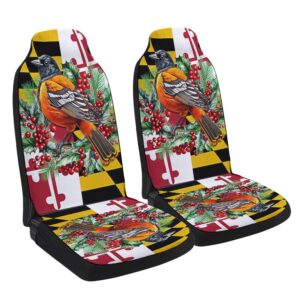 Maryland Christmas Baltimore Oriole Bird and Christmas…