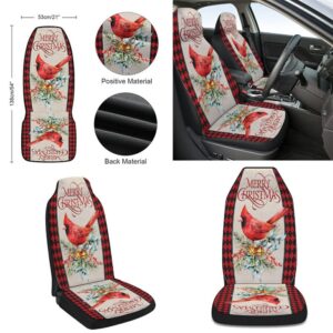 Merry Christmas Cardinal Seat Cover Cars Christmas Car Seat Cover Car Seat Cover 2 vcknog.jpg