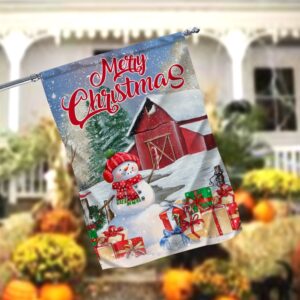 Merry Christmas Farmhouse Garden FlagXmas Garden Flags Outdoor Xmas Flags Christmas Flag Outdoor 2 wtuamn.jpg