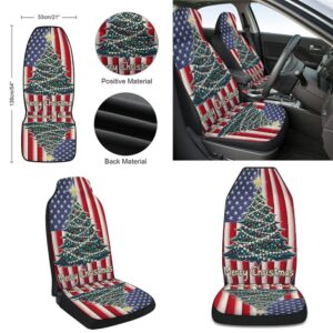Merry Christmas Tree American flag Seat Cover Cars Christmas Car Seat Cover Car Seat Cover 2 iaw7rs.jpg