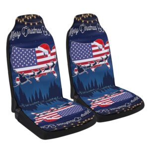 Merry Christmas You all American flag Seat…
