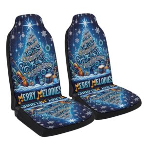 Merry Melodies Music Christmas Seat Cover Cars,…