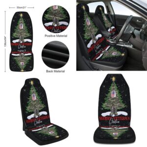 Merry Veteran Christmas Seat Cover Cars Christmas Car Seat Cover Car Seat Cover 2 kito4d.jpg