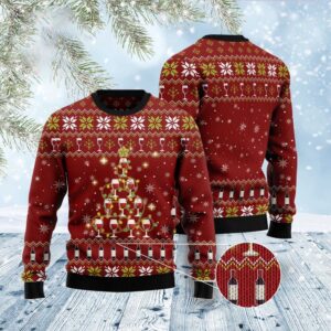Merry Winemas Ugly Christmas Sweater, Christmas Sweater,…