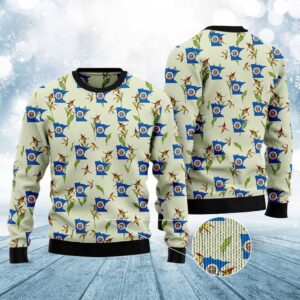 Minnesota Lady Slipper Ugly Christmas Sweater, Christmas…