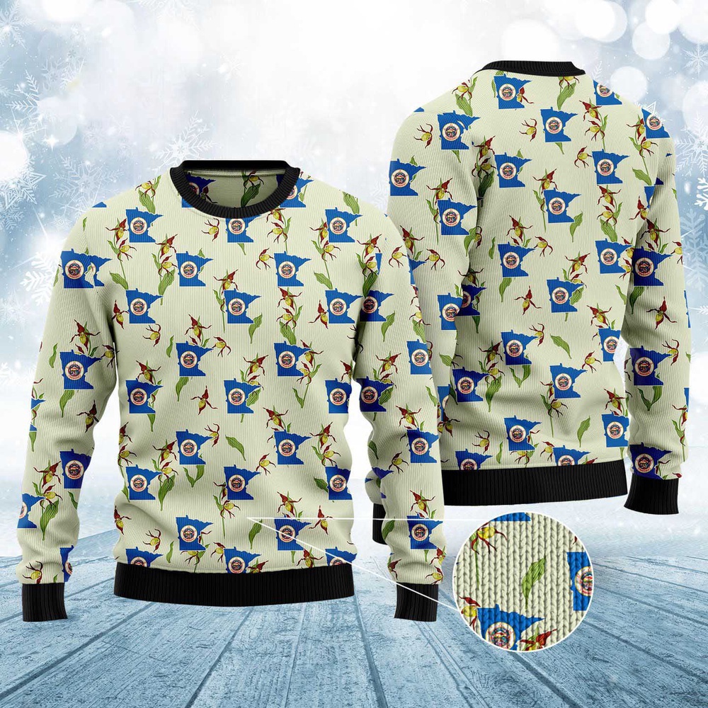 Minnesota Lady Slipper Ugly Christmas Sweater, Christmas Sweater, Ugly Sweater, Funny Xmas Sweaters Minnesota Lady Slipper Ugly Christmas Sweater, Christmas Sweater, Ugly Sweater, Funny Xmas Sweaters