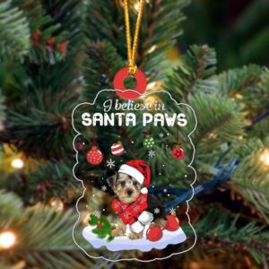 Morkie Christmas Ornament, Christmas Ornament, Dog Ornament,…