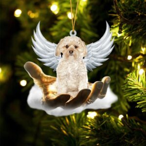 Morkie On The Hands Of Jesus Ornament,…