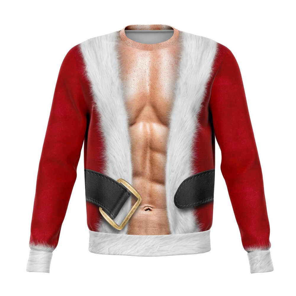 Muscle Santa Sexy Christmas Ugly Sweater, Christmas Sweater, Ugly Sweater, Funny Xmas Sweaters Muscle Santa Sexy Christmas Ugly Sweater, Christmas Sweater, Ugly Sweater, Funny Xmas Sweaters