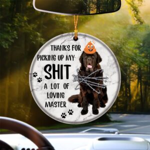 Newfoundland A Lot Of Loving Master Ornament,…