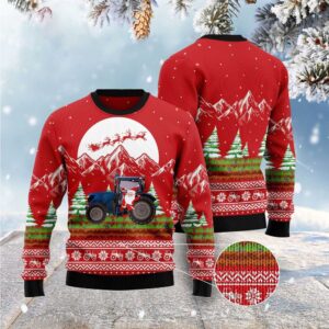 Noel Tractor Ugly Christmas Sweater, Christmas Sweater,…