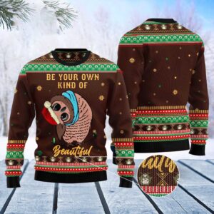 Owl Beautiful Ugly Christmas Sweater, Christmas Sweater,…