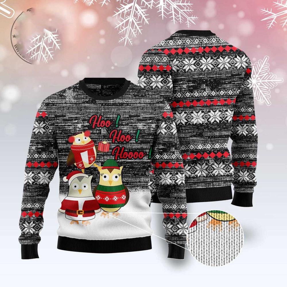 Owl Hoo Hoo Hoooo Ugly Christmas Sweater, Christmas Sweater, Ugly Sweater, Funny Xmas Sweaters Owl Hoo Hoo Hoooo Ugly Christmas Sweater, Christmas Sweater, Ugly Sweater, Funny Xmas Sweaters