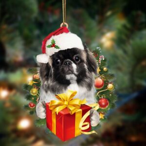 Pekingese-Dogs give gifts Hanging Ornament, Christmas Ornament,…