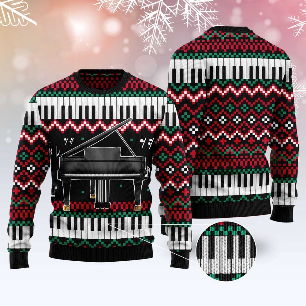 Piano Awesome Ugly Christmas Sweater, Christmas Sweater, Ugly Sweater, Funny Xmas Sweaters Piano Awesome Ugly Christmas Sweater, Christmas Sweater, Ugly Sweater, Funny Xmas Sweaters