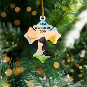 Pit Bull Child Of God Ornament, Christmas…