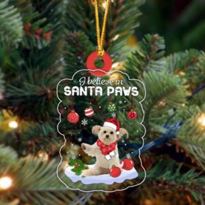 Pomapoo Christmas Ornament, Christmas Ornament, Dog Ornament,…