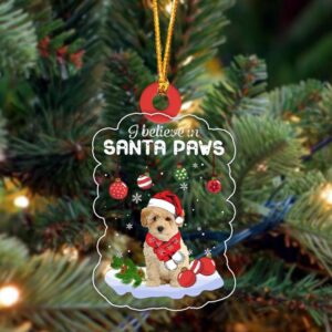 Poochon Christmas Ornament, Christmas Ornament, Dog Ornament,…