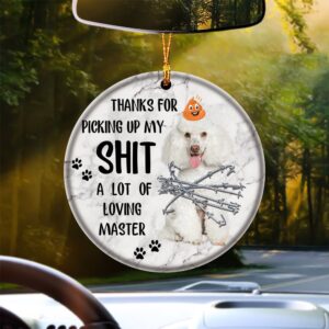 Poodle A Lot Of Loving Master Ornament,…