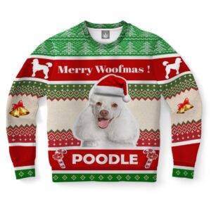 Poodle Dog Ugly Christmas Sweater, Christmas Sweater,…